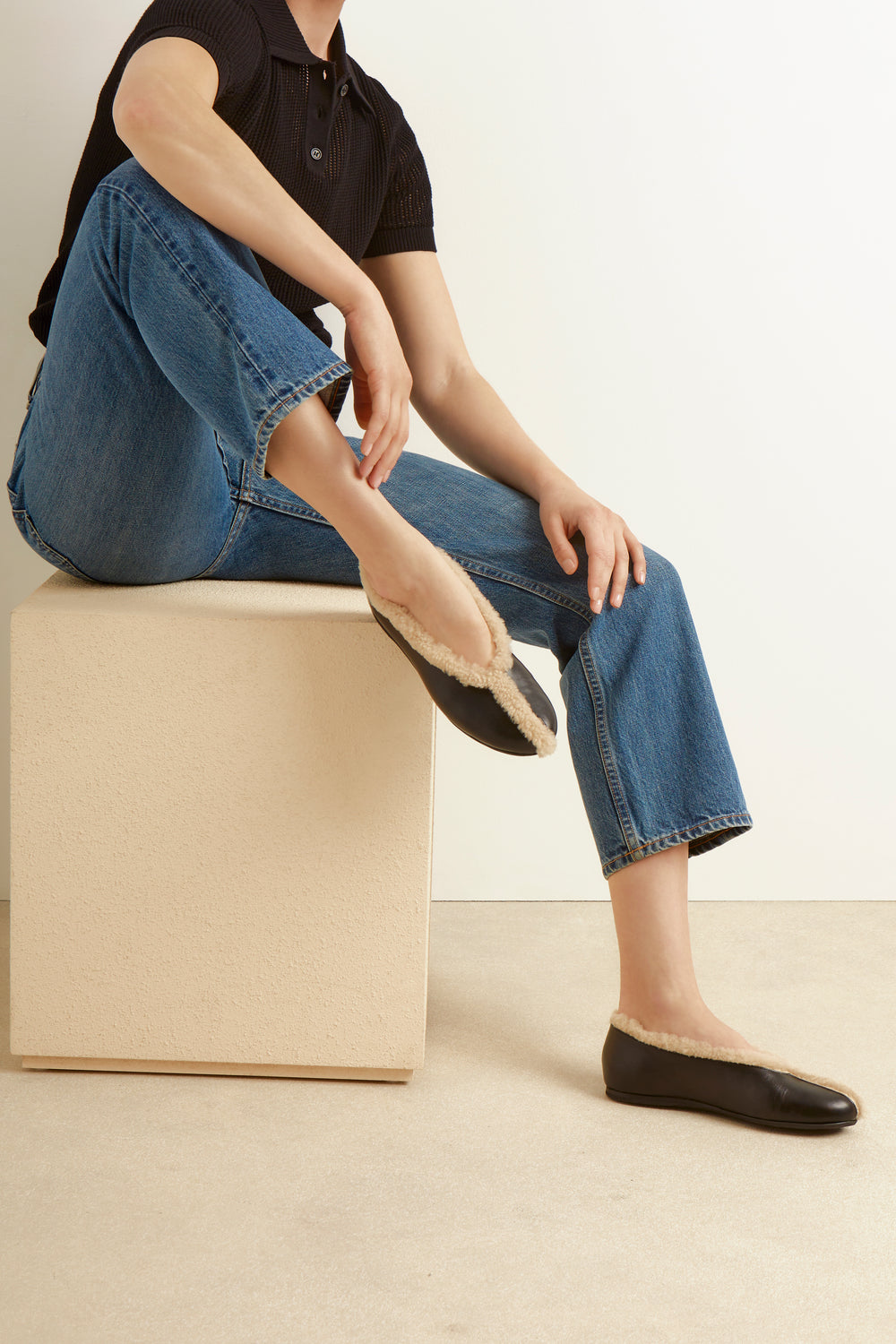 Aeropi Ballet Flat Brown