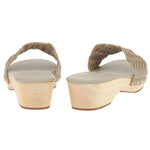 Open Woven Clog Cement