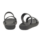 Timia Black/Beige Stripes