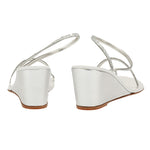 Eleftheria Bridal Mid Wedge Square Silver