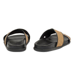 Thais Footbed Cognac/Black