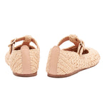 Women Shoe Raffia Natural