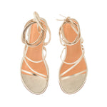 Lithi Block Heel Platinum