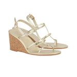 Fay Mid Wedge Platinum