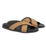 Thais Footbed Cognac/Black