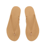 Saionara Leather Flip Flop Natural top