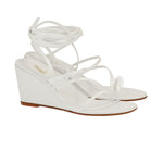 Lithi Bridal Mid Wedge White