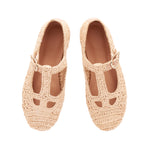 Women Shoe Raffia Natural