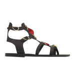 Stephanie Charms Black/Red Charms