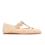 Women Shoe Raffia Natural