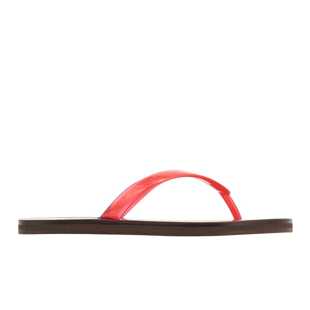 Saionara Jelly Clear Red – Ancient Greek Sandals