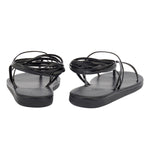 String Flip Flop Black