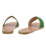 The Harness Slide Green/Olive