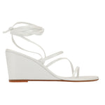 Lithi Bridal Mid Wedge White
