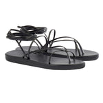 String Flip Flop Black
