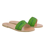 The Harness Slide Green/Olive