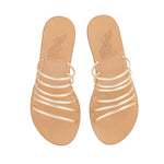 Vania Low Wedge Platinum