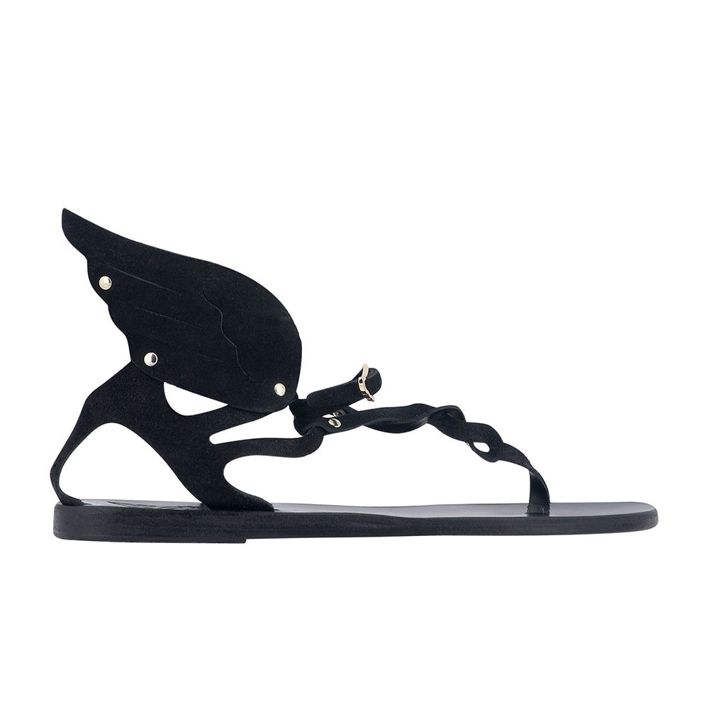 サンダル・ミュール ANCIENT GREEK Women Sandals 124661047SFENDONI 00039 BLACK Xenia – Ancient Greek Sandals