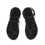 String Flip Flop Black