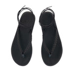 Plage Lace Up Black