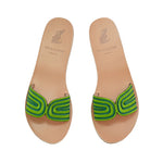 The Harness Slide Green/Olive