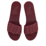 Open Woven Clog Cherry