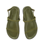 Evriali Footbed Khaki