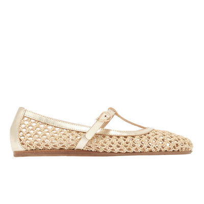 Aerati Ballet Flat Nat/Platinum Aerati Ballet Flat Nat/Platinum