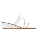 Polytimi Low Wedge Silver