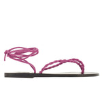 Serifos Lace Up Fuchsia