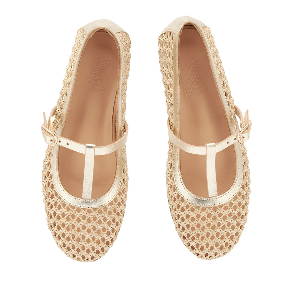 Aerati Ballet Flat Nat/Platinum