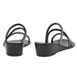 Polytimi Low Wedge Black