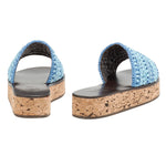 Milos Slide Mixed Blue