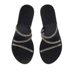 Polytimi Low Wedge Black