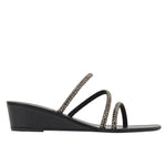 Polytimi Low Wedge Black