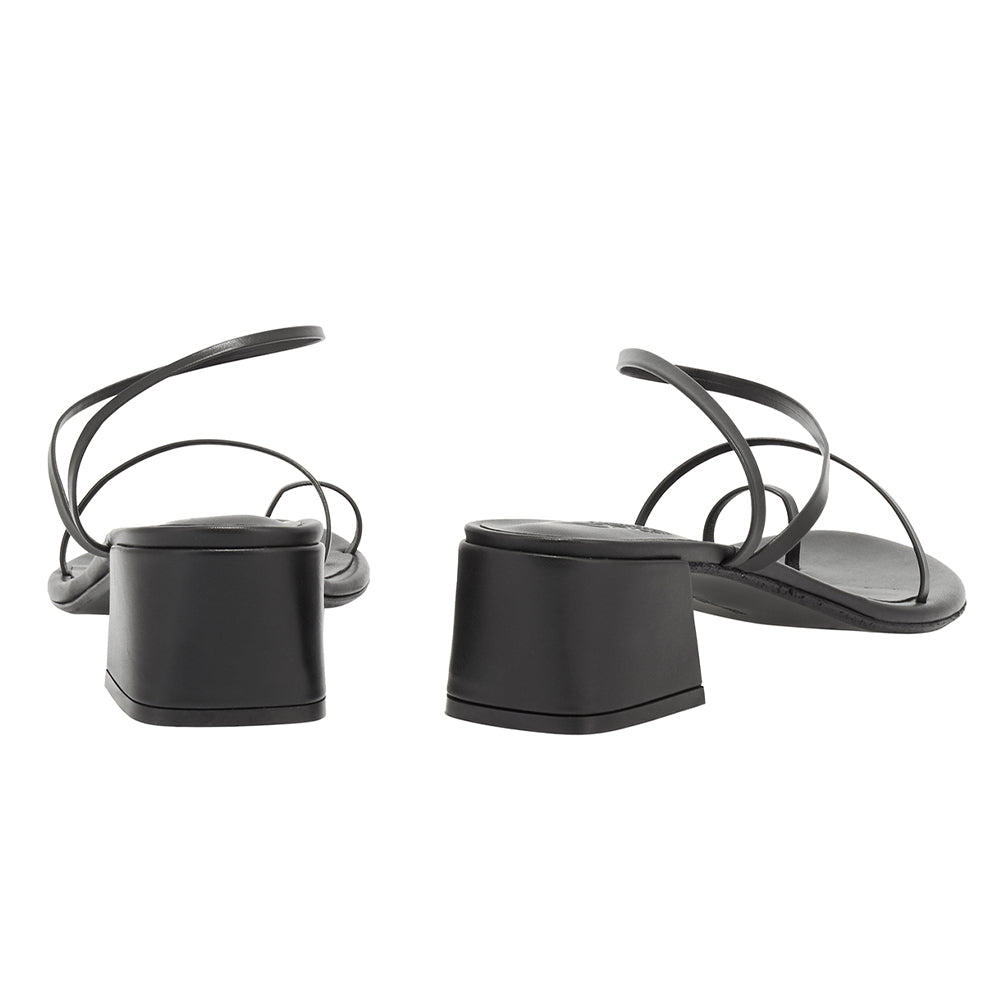 Chora Block Heel Black