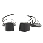 Chora Block Heel Black