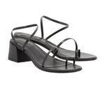 Chora Block Heel Black
