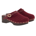 Classic Closed Clog Bordeaux