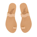 Thasos Natural/Gold Studs