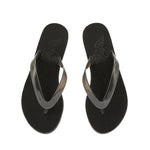 Saionara Jelly sandals Black top