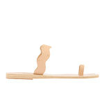 Thasos Natural/Gold Studs