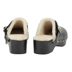 Classic Closed Clog Black/Beige