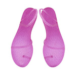 Eleftheria Clear Fuchsia Glitter