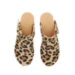 Classic Closed Clog Leopard