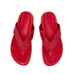 Charys Footbed Red