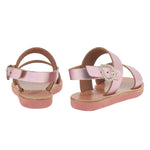 Little Clio Soft Metallic Pink Metal back