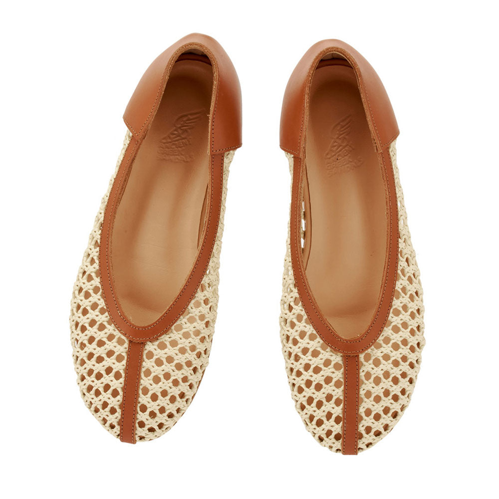 Aeropi Ballet Flat Natural