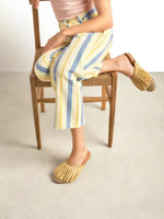 Fringe Slipper Natural