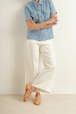 Homeria Leather Natural sandals